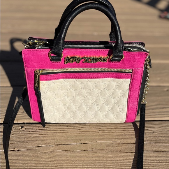Betsey Johnson Crossbody with Gold Details - Picture 2 of 15